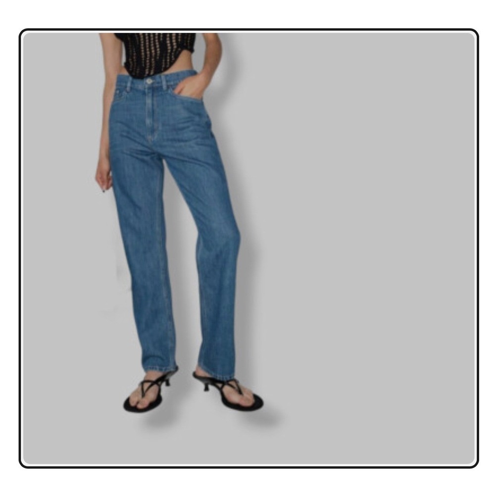 Wandler Carnation Long Jeans Size 31 Denim Blue Wash‎ Made in Italy